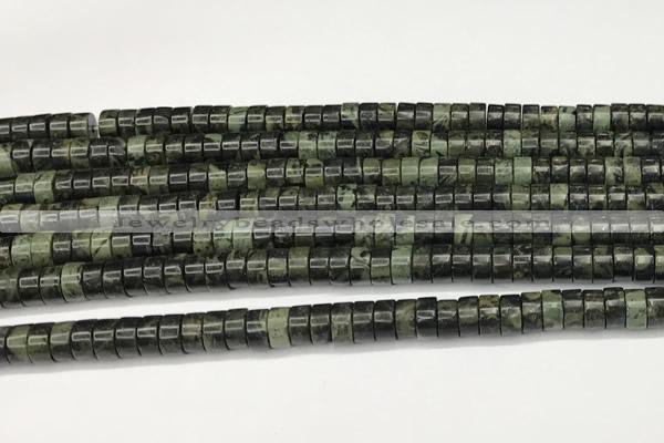 CRB5685 15 inches 4*6mm heishi kambaba jasper beads wholesale