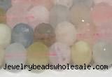 CRB5697 15 inches 6*6mm morganite beads wholesale