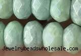 CRB5706 15 inches 5*8mm faceted rondelle AB-color jade beads