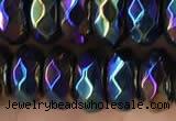 CRB5711 15 inches 5*8mm faceted rondelle AB-color gemstone beads