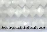 CRB5741 15 inches 2*3mm faceted white moonstone beads