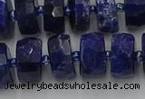 CRB583 15.5 inches 8*14mm faceted rondelle sodalite beads