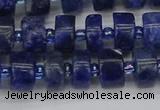 CRB639 15.5 inches 6*10mm tyre sodalite gemstone beads