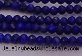 CRB701 15.5 inches 2*3mm faceted rondelle lapis lazuli beads