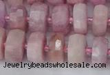 CRB827 15.5 inches 7*12mm faceted rondelle kunzite beads