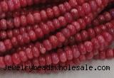 CRC05 16 inches 4*6mm rondell rhodochrosite gemstone beads wholesale