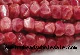 CRC06 16 inches 8*10mm nugget rhodochrosite gemstone beads wholesale