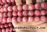 CRC1052 15.5 inches 14mm round rhodochrosite beads wholesale