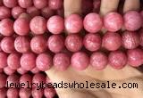 CRC1053 15.5 inches 16mm round rhodochrosite beads wholesale