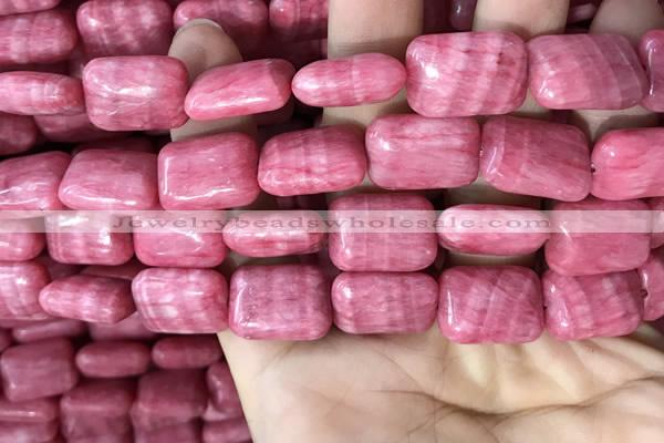 CRC1065 15.5 inches 13*18mm rectangle rhodochrosite beads