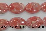 CRC107 15.5 inches 15*20mm oval natural argentina rhodochrosite beads