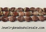 CRC1080 15.5 inches 18*25mm oval rhodochrosite beads wholesale