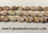 CRC1086 15.5 inches 18*25mm flat teardrop rhodochrosite beads