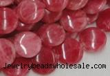 CRC11 16 inches 12mm coin rhodochrosite gemstone beads wholesale