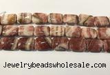 CRC1102 15.5 inches 18*25mm rectangle rhodochrosite beads