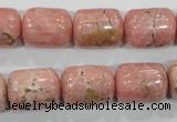 CRC114 15.5 inches 13*17mm column natural argentina rhodochrosite beads