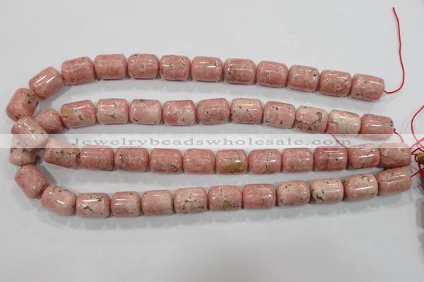 CRC114 15.5 inches 13*17mm column natural argentina rhodochrosite beads