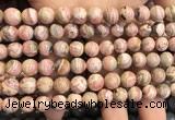 CRC1150 15.5 inches 8mm round rhodochrosite gemstone beads