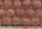 CRC1182 15.5 inches 6mm round Argentina rhodochrosite beads