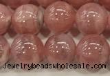 CRC1183 15.5 inches 7mm round Argentina rhodochrosite beads