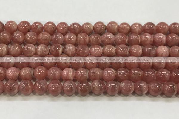 CRC1183 15.5 inches 7mm round Argentina rhodochrosite beads