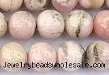 CRC1197 15 inches 8mm round rhodochrosite gemstone beads