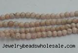 CRC150 15.5 inches 3.5mm round Argentina rhodochrosite beads