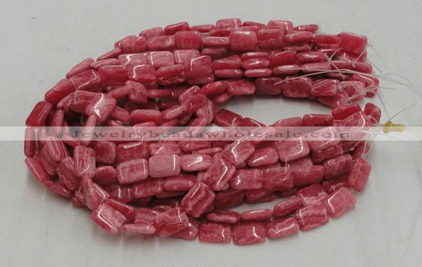 CRC16 16 inches 10*14mm rectangle rhodochrosite beads wholesale