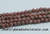 CRC200 16 inches 4mm round rhodochrosite gemstone beads wholesale