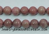 CRC203 16 inches 10mm round rhodochrosite gemstone beads wholesale