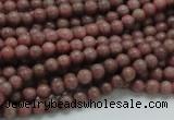 CRC50 15.5 inches 4mm round rhodochrosite gemstone beads wholesale