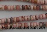 CRC750 15.5 inches 2.5*4mm rondelle rhodochrosite beads wholesale