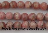 CRC755 15.5 inches 6mm round rhodochrosite beads wholesale