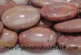 CRC78 15.5 inches 22*30mm oval rhodochrosite gemstone beads