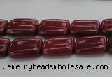 CRC821 15.5 inches 10*14mm rectangle Brazilian rhodochrosite beads