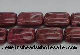 CRC824 15.5 inches 15*20mm rectangle Brazilian rhodochrosite beads