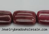 CRC825 15.5 inches 18*25mm rectangle Brazilian rhodochrosite beads