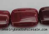 CRC826 15.5 inches 22*30mm rectangle Brazilian rhodochrosite beads