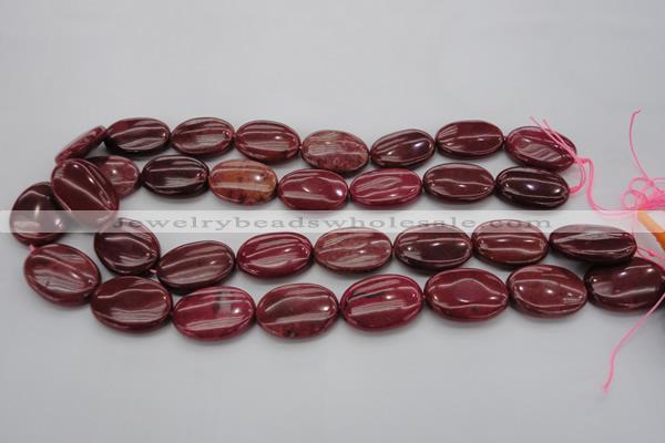 CRC835 15.5 inches 18*25mm oval Brazilian rhodochrosite beads