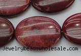 CRC837 15.5 inches 30*40mm oval Brazilian rhodochrosite beads