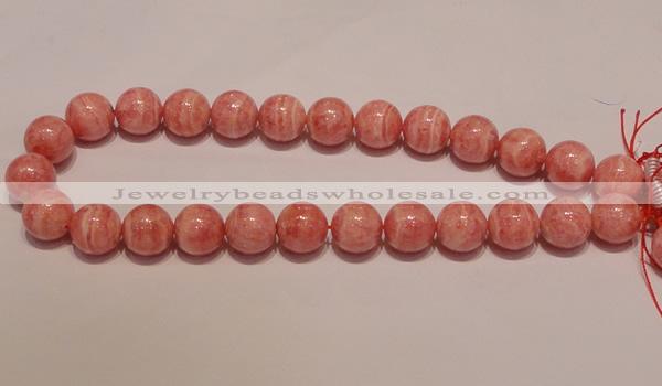 CRC91 16 inches 16mm round grade AA argentina rhodochrosite beads