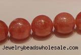 CRC93 16 inches 14mm round grade AAA argentina rhodochrosite beads