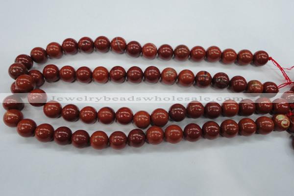 CRE28 15.5 inches 12mm round red jasper gemstone beads wholesale