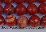 CRE304 15.5 inches 12mm round red jasper beads wholesale