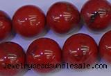 CRE306 15.5 inches 16mm round red jasper beads wholesale