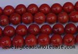 CRE310 15.5 inches 4mm round red jasper beads wholesale