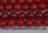 CRE311 15.5 inches 6mm round red jasper beads wholesale