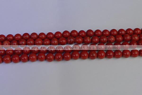 CRE312 15.5 inches 8mm round red jasper beads wholesale