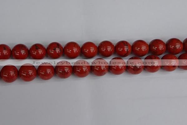 CRE315 15.5 inches 14mm round red jasper beads wholesale