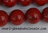 CRE316 15.5 inches 16mm round red jasper beads wholesale